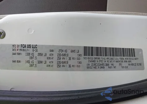 2017 Chrysler Pacifica Touring L Plus from USA, damaged, VIN 2C4RC1EG4HR513800